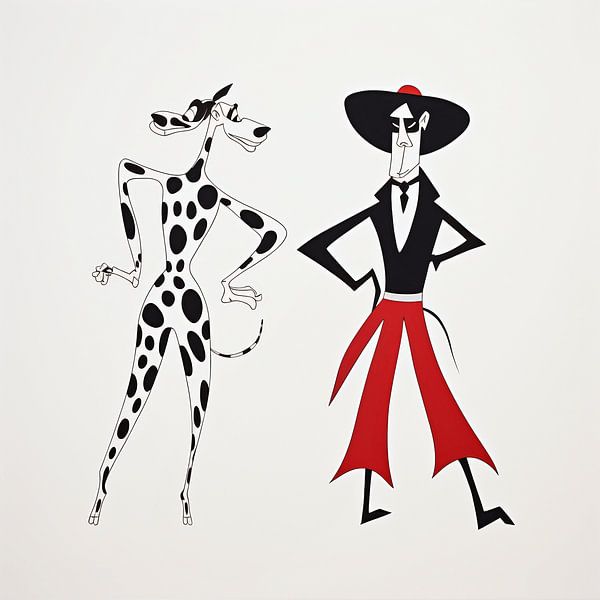 Spotted Abstraction Dance by Karina Brouwer