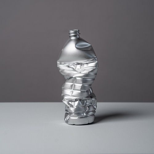 Modern stilleven - plastic fles