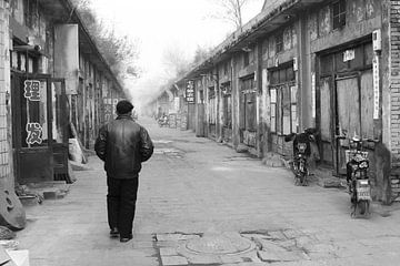 All alone in Xian by Inge Hogenbijl