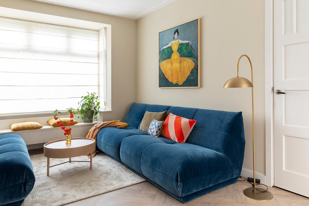 Dame im gelben Kleid, Max Kurzweil 