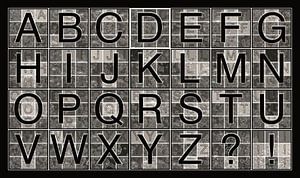 Alphabet No.6 Design 