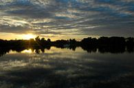 Coucher de soleil dans l'Achterhoek par Arno Wolsink Aperçu