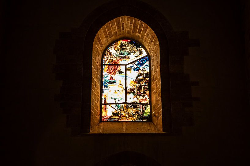 la cathédrale à vitraux de cefalu par Eric van Nieuwland