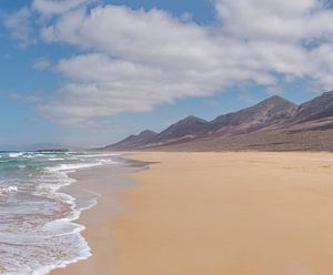 Cofete Beach, Jandia Naturpark, Cofete, Fuerteventura, Kanarische Inseln, Spanien, von Rene van der Meer