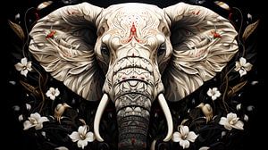 Elefanten-Mandala