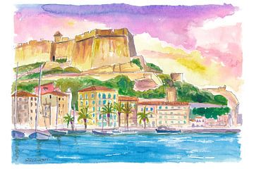 Bonifacio-Klippen Korsika – Dramatische Kalksteinfelsen mit historischer Stadt