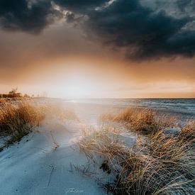 Beach Sunset von Fabian Elsing