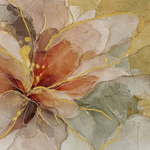 Botanical Brilliance XVII – Abstract Flower