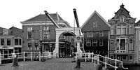 Alkmaar Noord-Holland Zwart Wit van Hendrik-Jan Kornelis thumbnail