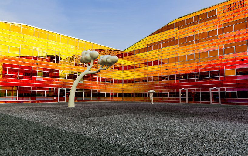 Photo d'architecture et de design coloré à Almere par Maikel Dijkhuis