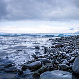 IJsland Water Gletsjer van Raymond Samson