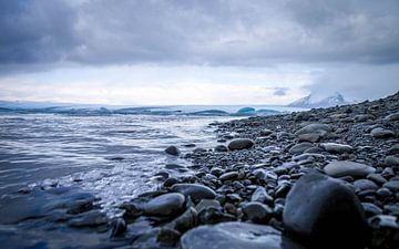 IJsland Water Gletsjer van Raymond Samson