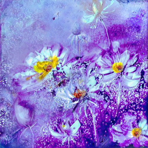 Abstracte bloemen II