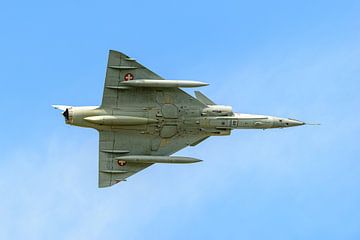 Zwitserse Dassault Mirage III DS. van Jaap van den Berg