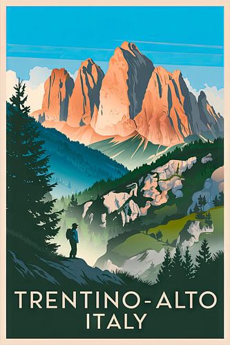 Trentino-Alto, Italien.