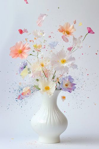 Ein zerbrechlicher Blumenmoment