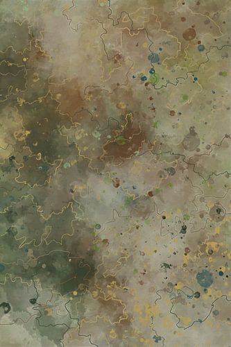 Abstract kunstwerk Botanical Brilliance