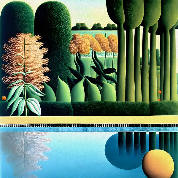 Reflections 3 by Artclaud