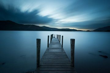 Blue Hour at Derwent Water by Raoul Baart