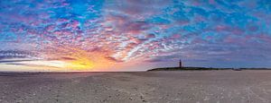 Phare de l'Eierland Texel au lever du soleil sur Texel360Fotografie Richard Heerschap