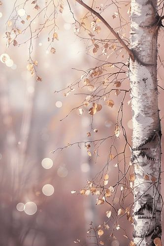 Enchanted Birch Game: Natural Art in the Forest