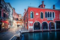 Het blauwe uur in Venetië van Alexander Voss thumbnail