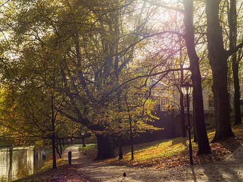 Herfst In Utrecht Aan De Singel