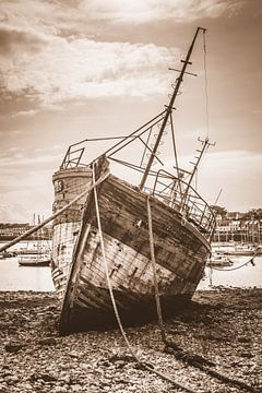 Das verlassene Segelschiff von Frans Nijland