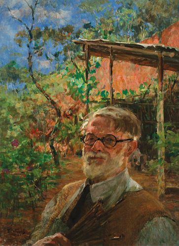 Eliseu Visconti, zelfportret, 1943