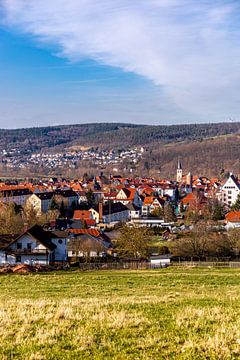 Randonnée printanière à travers la vallée unique de la Werra près de Vacha - Thuringe - Allemagne sur Oliver Hlavaty