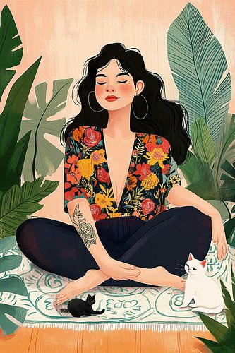 Urban Life met Plant en Kat ii