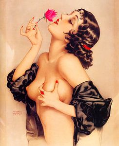 Pinup und die Schauspielerin Olive Thomas aus den 10er und 20er Jahren