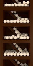 kogelglijbanen van Jörg Hausmann