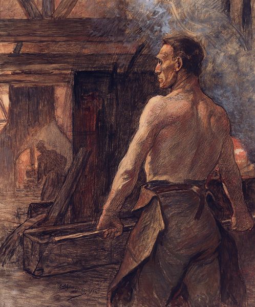 Valaja, Constantin Meunier, 1902 by Atelier Liesjes