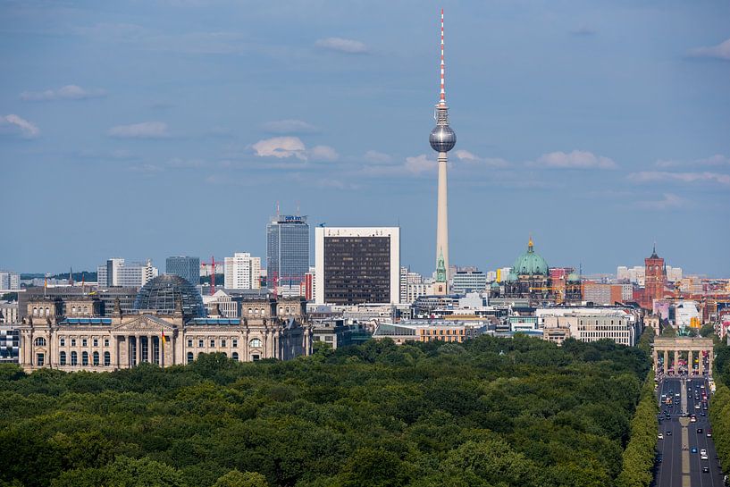 Berlin Skyline by Luis Emilio Villegas Amador