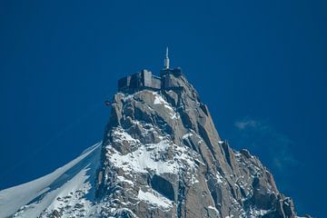 Aiguille du midi - Chamonix - Haute-Savoie - Frankrijk van Nicolas LEMAIRE
