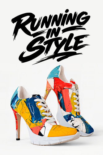Running  with a Twist by Harry Hadders Design