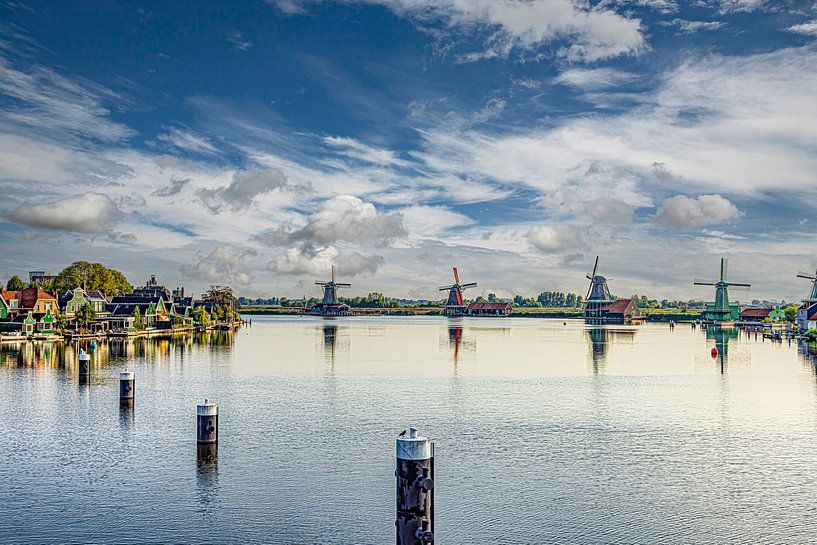 The Zaanse Schans, Netherlands by Gert Hilbink