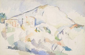Château Noir und Mont Sainte-Victoire, Paul Cézanne