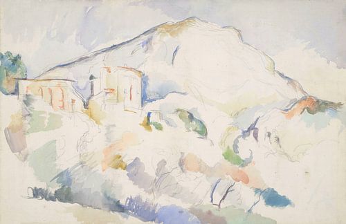 Château Noir en Mont Sainte-Victoire, Paul Cézanne