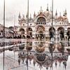 San Marco plein reflectie van Awesome Wonder