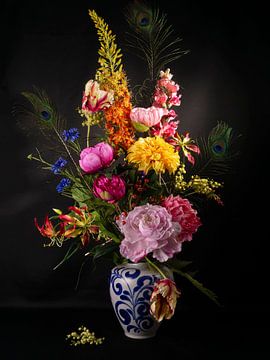 kleurrijke bloemen van simone swart
