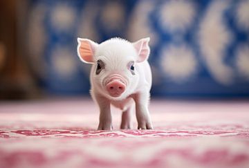 Porträt kleines Schwein
