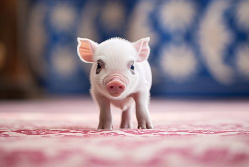 Portrait little pig