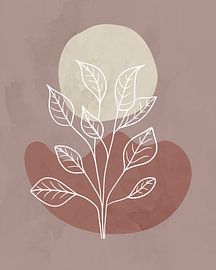 Minimalistische Herbstlandschaft von Tanja Udelhofen