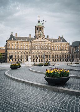 Dam - Royal Palace, Amsterdam by Lorena Cirstea