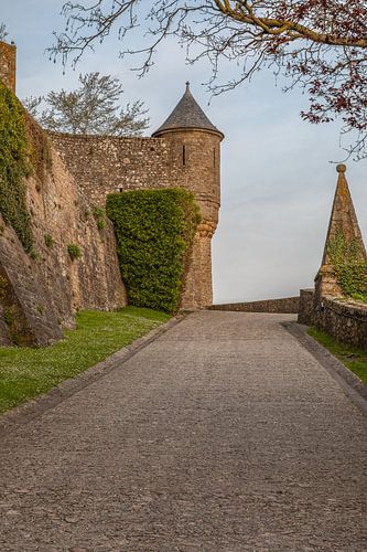 Mont Saint Michel, ohne Touristen, Frankreich