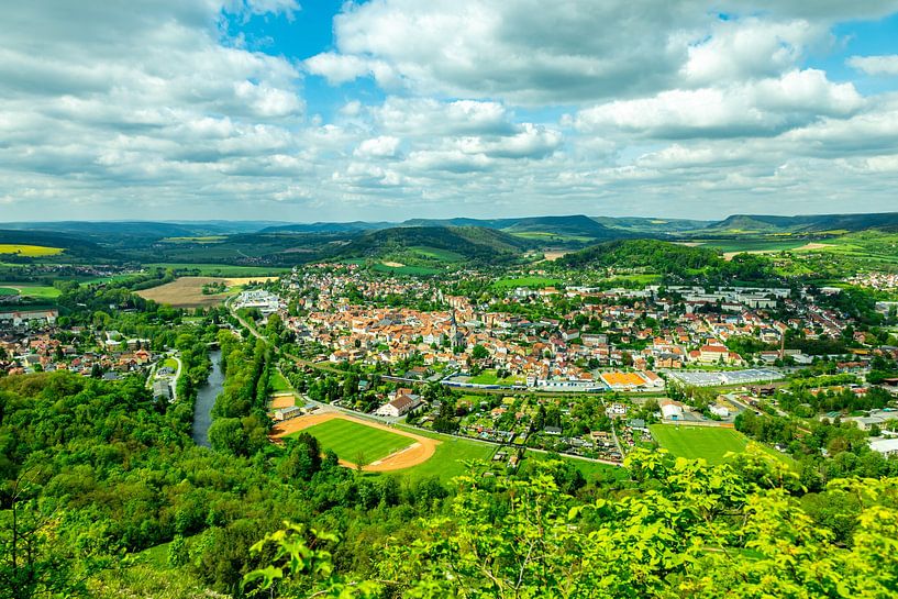Sommerliche Wandertour durch das Saale Tal zur wunderschönen Leuchtenburg bei Kahla - Thüringen - Deutschland von Oliver Hlavaty