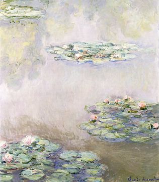 Claude Monet,Nymphs, 1908