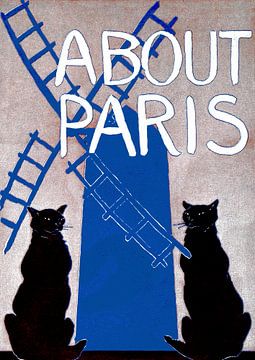 Paris Retro Graphic by FRESH Fine Art